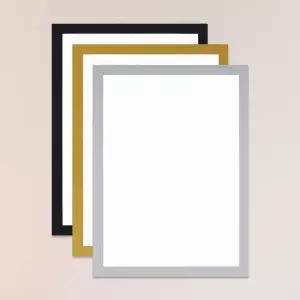 미니 포스터 자석 액자 프레임 A3 A4 A5 벽부착 심플 모던 광고판