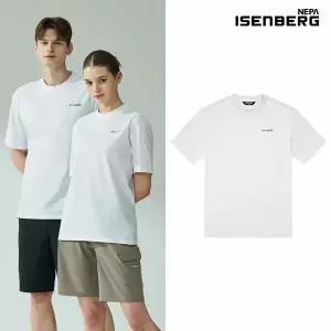 [네파이젠벅] 25SS 여름 반팔티셔츠 화이트