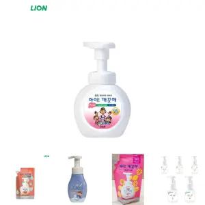 (레몬) 아이깨끗해 손세정제 레몬향 250mL 용기 1EA /핸드솝/위생용/손닦기용/욕실용/화장실용/세정용/향기