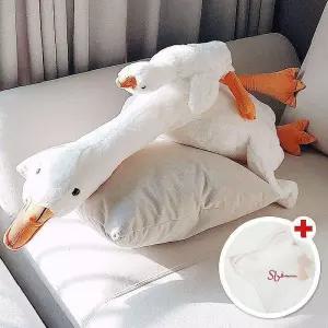 세탁망 바디필로우 오리인형 160cm/190cm 무료 거위 애착인형 동물 쿠션pqr603