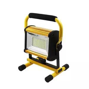 [하프클럽/머털낚시]LED 충전 투광기 100W 핸디형 다용도 집어등 180도 회전
