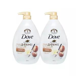 도브 바디워시 릴랙싱 시어버터 1kg x2개