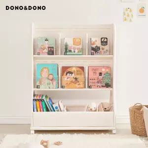 [도노도노] NEW 이동식 아기 전면 책장(양면사용)