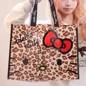 헬로키티 호피 타포린백 브라운 H105657