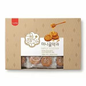 삼립 미니꿀약과 1kg 맛있는 대용량 꼬마약과 전통과자 간식 디저트