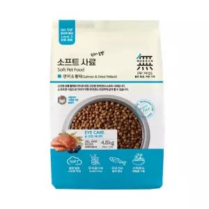 바우와우 무마진 강아지 면역력 그레인프리 소프트사료 연어&황태 4.8kg