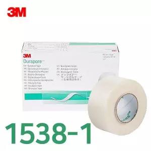 3M 실크 반창고 듀라포 1인치 12롤 1538-1 테이프