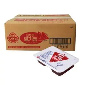일회용잼 딸기잼(오뚜기 디스팬팩 일회용 12gx480EA)