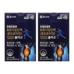 종근당 콘드로이친 관절엔 콘도로이친1200 콘드리친 콘드레이친 관절 약2개월분 MJ