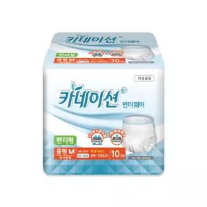 카네이션 팬티기저귀 언더웨어 중형 80매 10매X8팩
