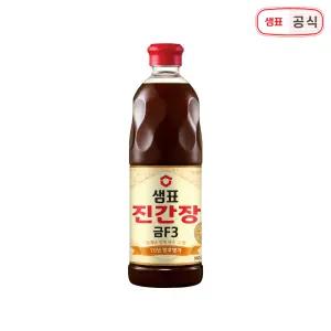 샘표 진간장 금F3 한식 요리 반찬 집밥 가정식 재료 860ml 1병