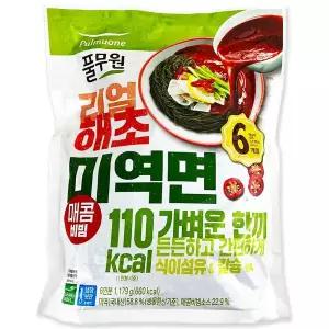 [NS홈쇼핑]코스트코 풀무원 리얼해초 미역면 매콤 비빔면 1179g[35939887]
