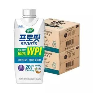 [셀렉스][ETV] 셀렉스 프로핏 웨이프로틴 WPI 코코넛 330ml 24팩[35940808]