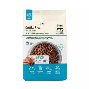 바우와우 무마진 국내산황태 부드러운 소프트 강아지사료 연어 4.8kg