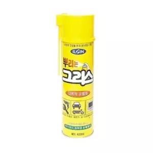 일신 오일 그리스 1개 윤활제 420ml 뿌리는 스프레이
