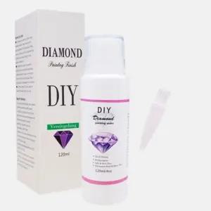 생활 보석십자수비즈 보석십자수도구 접착제 보석십자수 보석십자수코팅제 120ml 코팅제 사각보석십자수 서