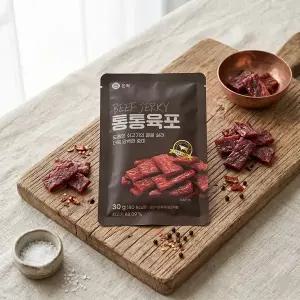 온작 소고기 통통육포 30g 10개