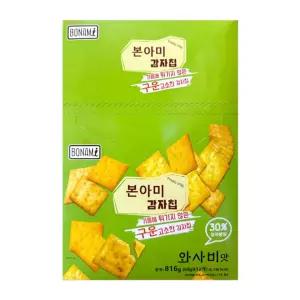 본아미 감자칩 와사비맛 68g(12개입)