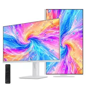 크로스오버 A27UA970 120UP UHD4K-iPS USB-C 멀티스탠드 화이트 무결점