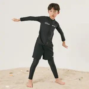 매장정품 아레나 키즈 ARENA KIDS A4BB1BS03BLK 플레닛 아동 레저 집업 래쉬가드