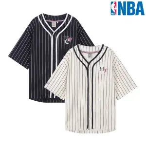 NBA 공용 HWC 스트라이프 반팔 저지 점퍼 N252TS150P