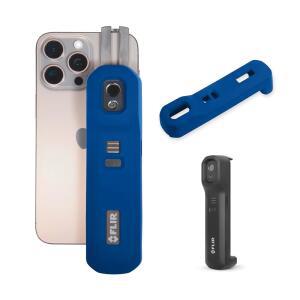FLIR ONE Edge PRO 무선 160 120 IR 카메라용 케이스백 실리콘 커버, 80 60 카메라(블랙)에도 적합합니다
