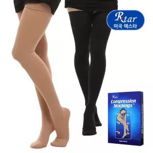 [도고메디칼] 렉스타 205 의료용 허벅지형 압박스타킹 단단한재질 혈액순환 다리붓기 완화 중압