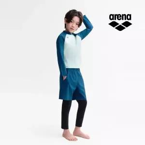 [모다아울렛][아레나]그래픽데이 남아동 집업 래쉬가드 세트 A6BB1BS26LGN