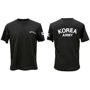 [셀러허브 패션]쿨링 ROKA 로카티 반팔 코리아아미 티셔츠 DD-13474 (51547320)
