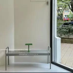 대기의자 철제벤치의자 감성 야외 광장 포토존 가든 공원 휴게실 인테리어 색상 엔틱