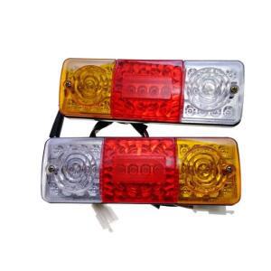 2개 48V12V 전기차 후미등 조립 턴 시그널 브레이크 테일라이트 전기 삼륜차 LED 테일 라이트