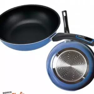 도루코 PBV712R6 퓨어라이트 애쉬블루 IH 인덕션 궁중팬 28cm
