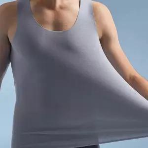 남자나시 라운드넥 심리스 무봉제 남성러닝 쿨티 여름 쿨티셔츠