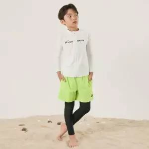 아레나 키즈 ARENAKIDS 플레닛 아동 레저 집업 래쉬가드 세트 A4BB1BS03WHT