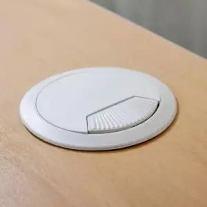 회전형 전선캡 20p 테이블 책상 전선구멍커버 50mm