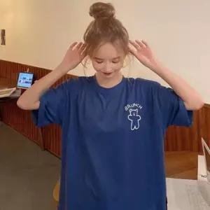 티셔츠 캐주얼 프린팅 반팔티 2컬러 여성 캐릭터