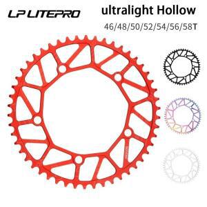 LP Litepro 130 BCD 체인링 량 좁은 와이드 투스 46T 48T 50T 52T 56T 58T 접이식 자전거용 단일 스프로킷