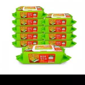 물걸레청소포 대형 25매 10개