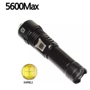 XHP90.2 LED 5600루멘 줌 라이트 랜턴 손전등 후레쉬