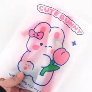 소량 선물 24개입 파티 쿠키지 포장 지퍼백 유치원 비닐지 어린이집간식봉투 간식지 예쁜지 답례품