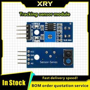 XRY TCRT5000 적외선 반사형 IR 광전 센서 스위치 3.3V-5V 배리어 라인 트랙 모듈 DIY 키트