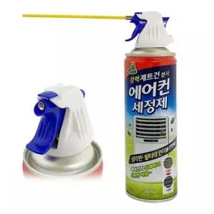 에어컨세정제330ml 청개구리 에어컨 (5041)제트건 필터 먼지 세정제330ml