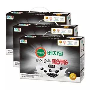 [하프클럽/]베지밀 뼈에좋은 칼슘 검은콩 두유 190ml 72개