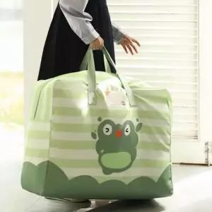 어린이집이불가방 깜찍한 동물 그림 이불 파우치 스트라이프 출산백