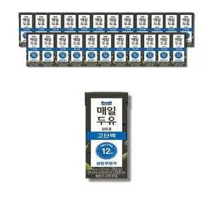 [보리담다] 매일두유 검은콩 고단백 190ml 24개 2박스