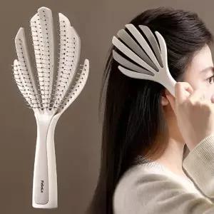 브러시 갈퀴 머리빗 마사지 헤어케어 브러쉬 장만A749 두피마사지 모공자극