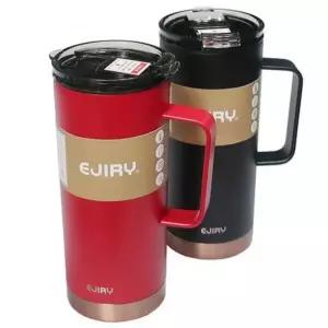 머그컵 보냉 텀블러 보온 600ml컵 블랙 보틀 이유용품