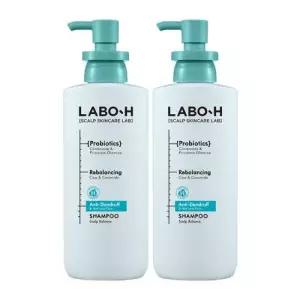 2개 샴푸 댄드러프클리닉 라보에이치 비듬 400ml
