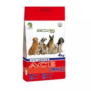 [하프클럽/셀럽하우스]1세이상 고급성견용 건강토탈케어 강아지 사료 4kg
