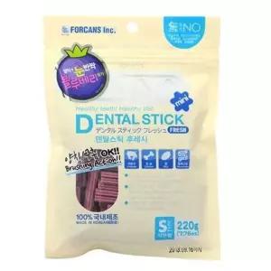 [하프클럽/셀럽하우스]애완견 덴탈껌 덴탈스틱 껌 개껌 간식 블루베리 S